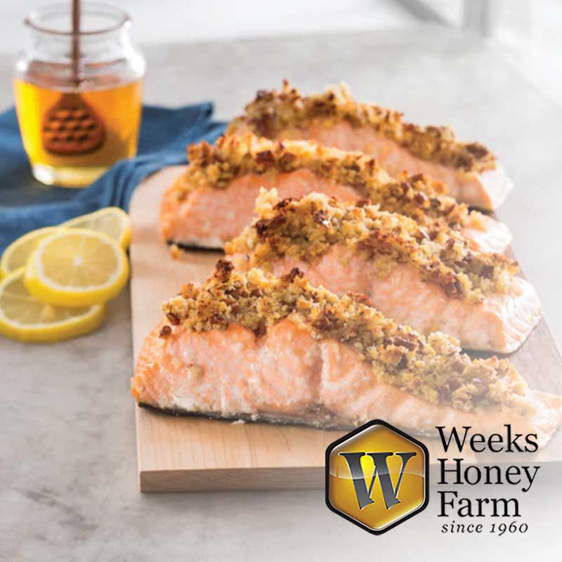 Weeks Honey-Pecan Salmon