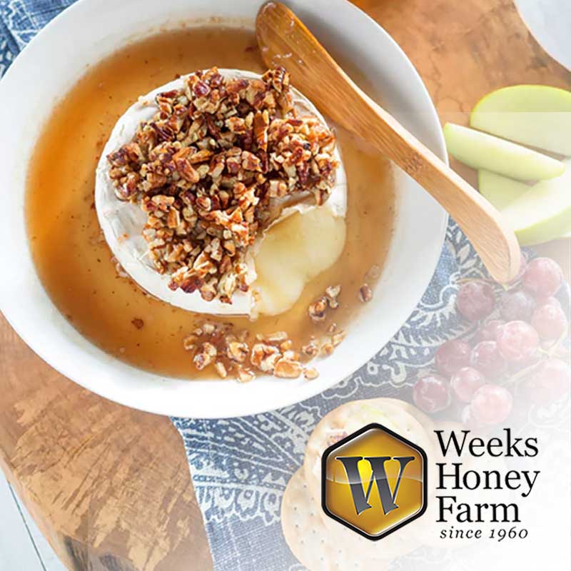 Weeks Honey and Nut Glazed Brie