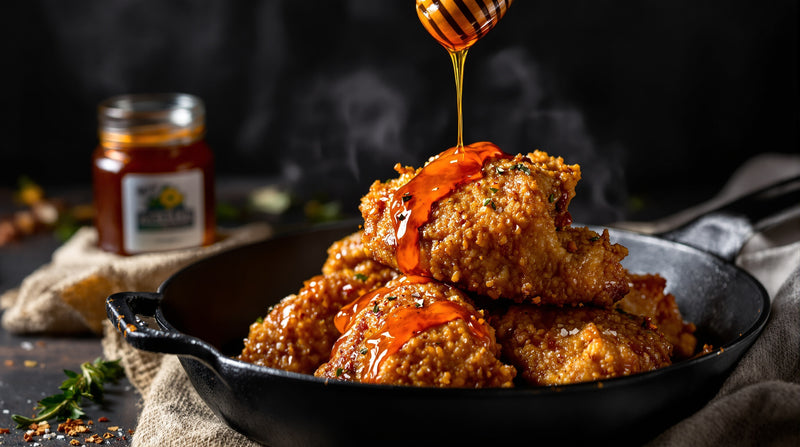 Hot Honey Glazed Fried Chicken