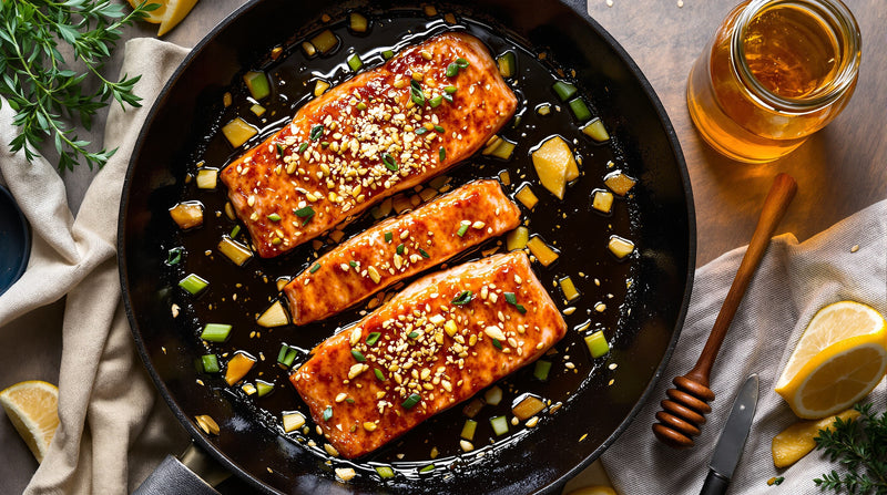 One-Pan Honey Garlic Salmon