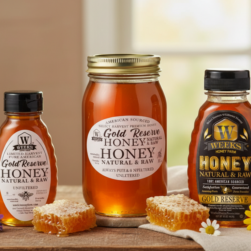 Free Shipping Eligible – Honey From Weeks Honey Farm