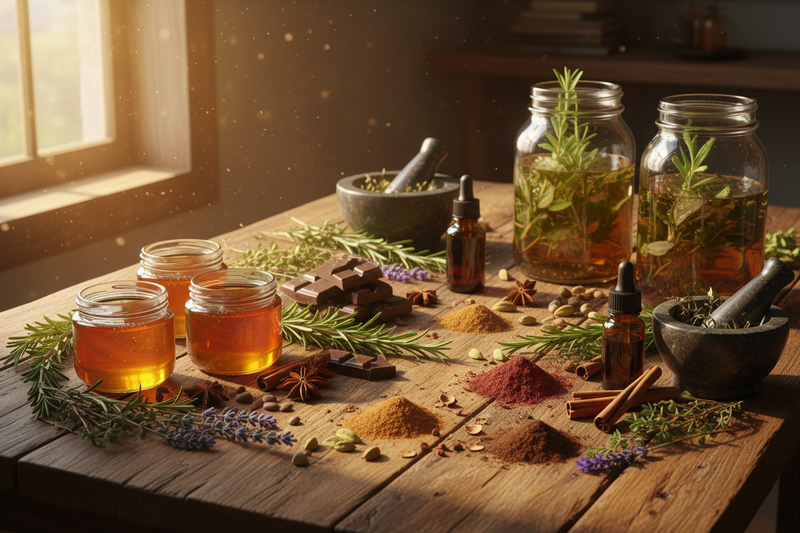 Infused Raw Honey